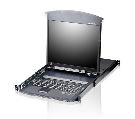 Консоль ATEN CAT5 KVM/LCD 17" 16PT KL1516AM-AXA-RG