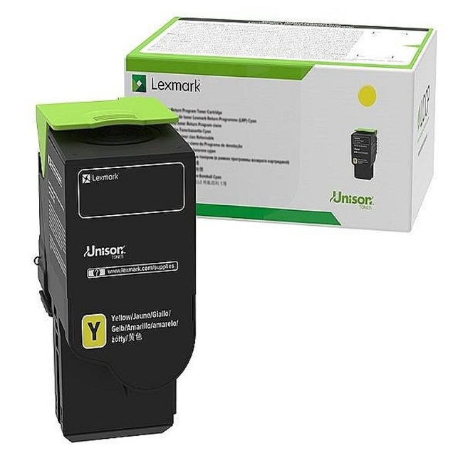 Тонер Картридж Lexmark CS725de желтый (74C5HYE)