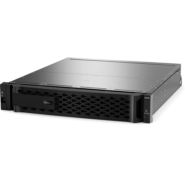 Система хранения данных Lenovo ThinkSystem DM5000H, 24x3.84TB SSD, Fundamentals Bundle 9.7, NVE, CNA