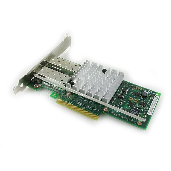 Сетевой адаптер Dell Intel X520 Dual Port 10GbE SFP+ Adapter, PCIe Low Profile