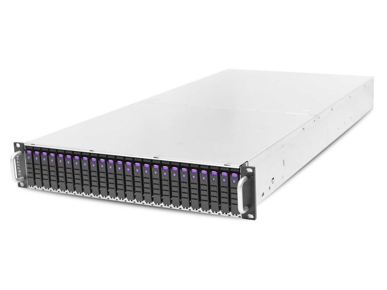 Серверная платформа AIC Storage Server 2-NODE 2U noCPU(2)2nd Gen Xeon Scalable/TDP 165W/ no DIMM(16) per node/ 24x2,5''NVMe+ 2x2,5''(per node)/ 2x10GB SFP+/ 2x1GbE/ 2 x8 slots(FH)/ 1xOCP/2x1300W