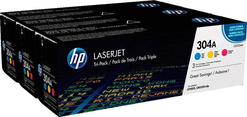 Тонер Картридж Hewlett-Packard HP CLJ 2025, CM2320 голубой (CF372AM)