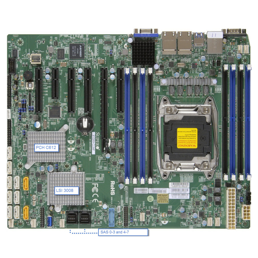 Материнская плата SuperMicro MBD-X10SRH-CF-O, RTL