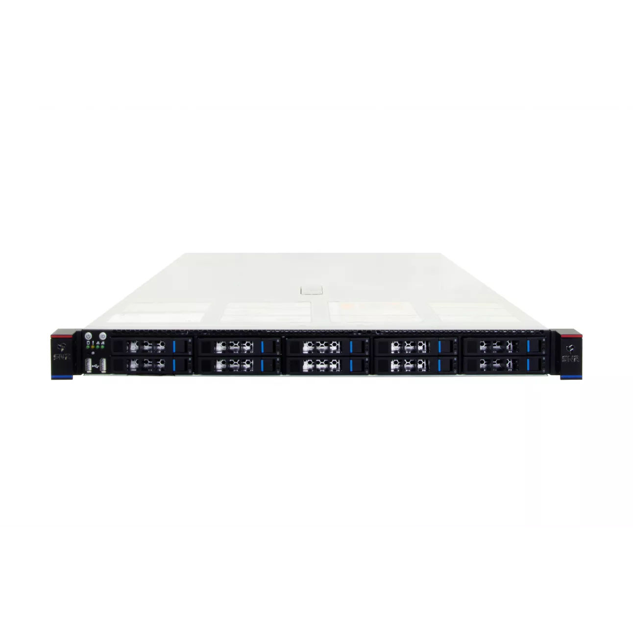 Серверная платформа SNR-SR1210RS Rack 1U,2xXeon 1-2st Gen TDP 165W(LGA3647),24xDDR4/2933MHz(upto 3TB),10xHDD SFF SATA,noRAID,upto2xM.2,1xPCIx16 riser,2x550W