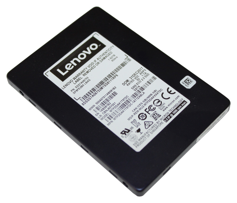 Купить 4XB7A38274 Накопитель Lenovo ThinkSystem 2.5