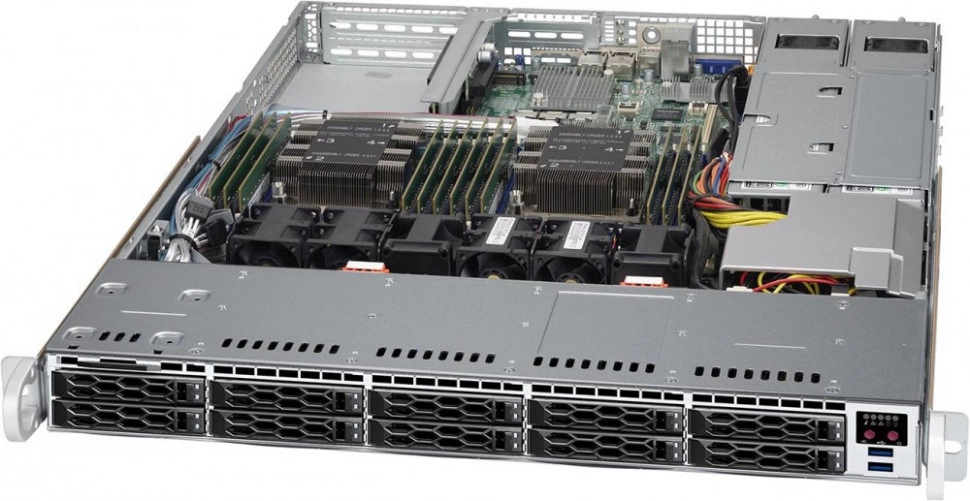 Корпус для сервера 1U Supermicro (CSE-LB16AC2-R504W)