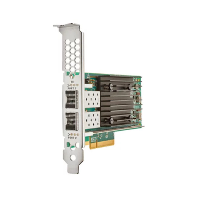 Сетевой адаптер главной шины Dell двухпортовый Emulex LPE 35002, Fibre Channel 32 Гбит/с, PCIe, полновысотный