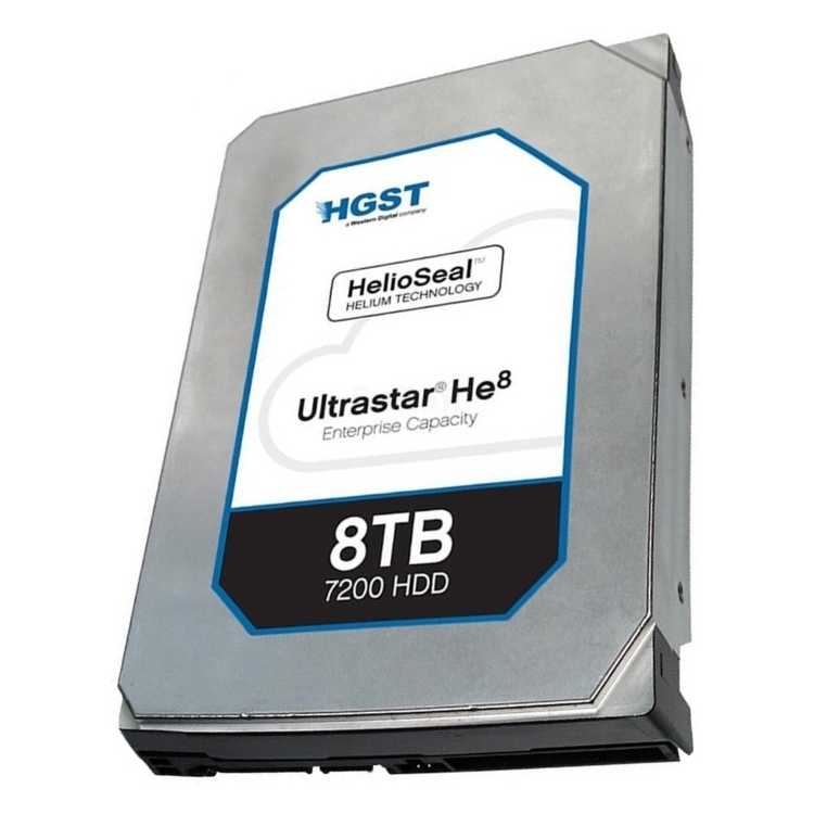 Жесткий диск HGST Enterprise HE8 HDD 8000Gb 3.5" SAS 0F23657