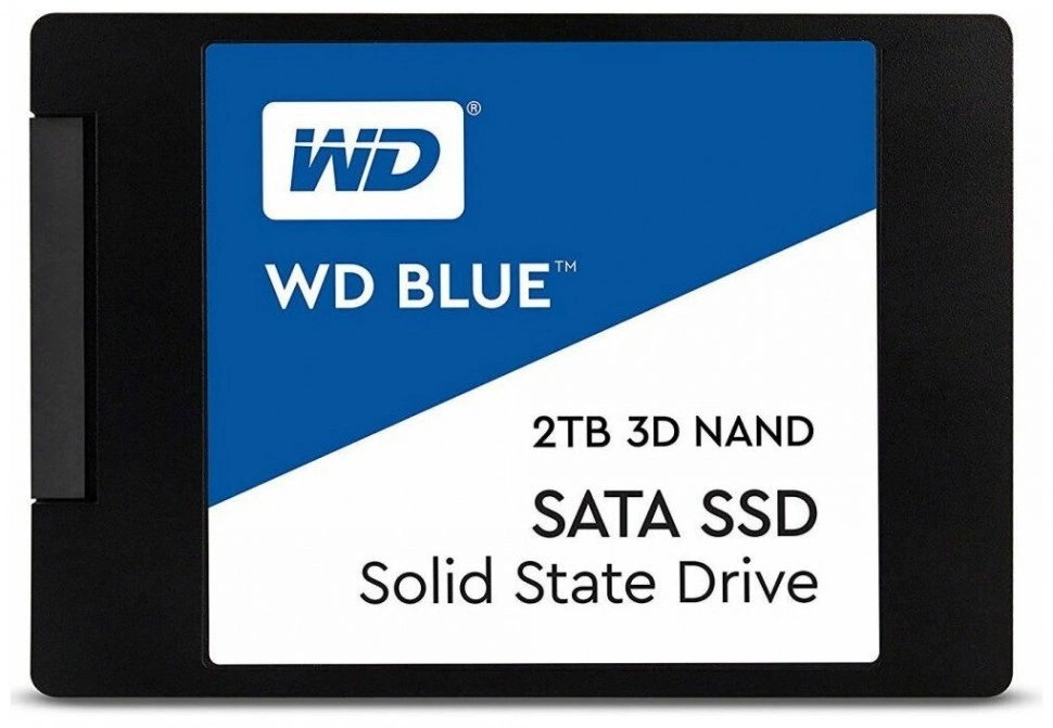 Накопитель Western Digital SSD 2000Gb 2.5" SATA III (WDS200T3B0A)