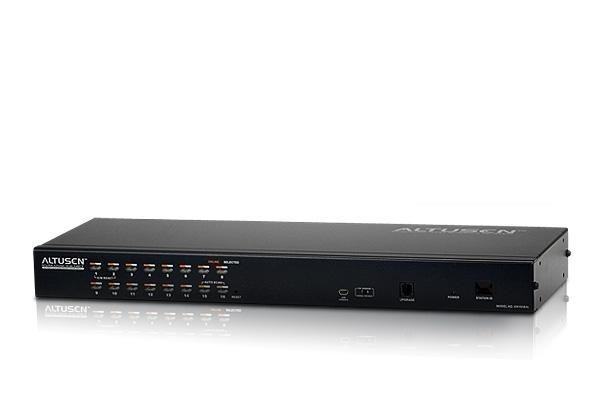 Коммутатор ATEN CAT5 KVM IP 1L/1R 16PORT KH1516AI-AX-G