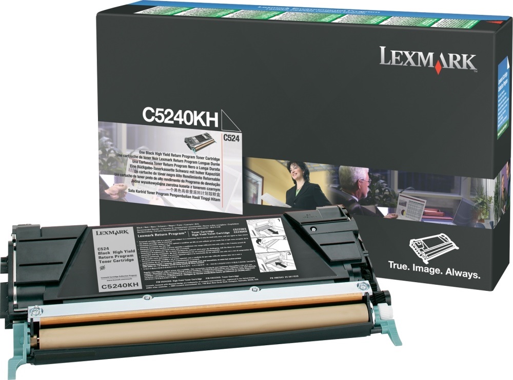 Тонер Картридж Lexmark C524, C534 чёрный (C5240KH)