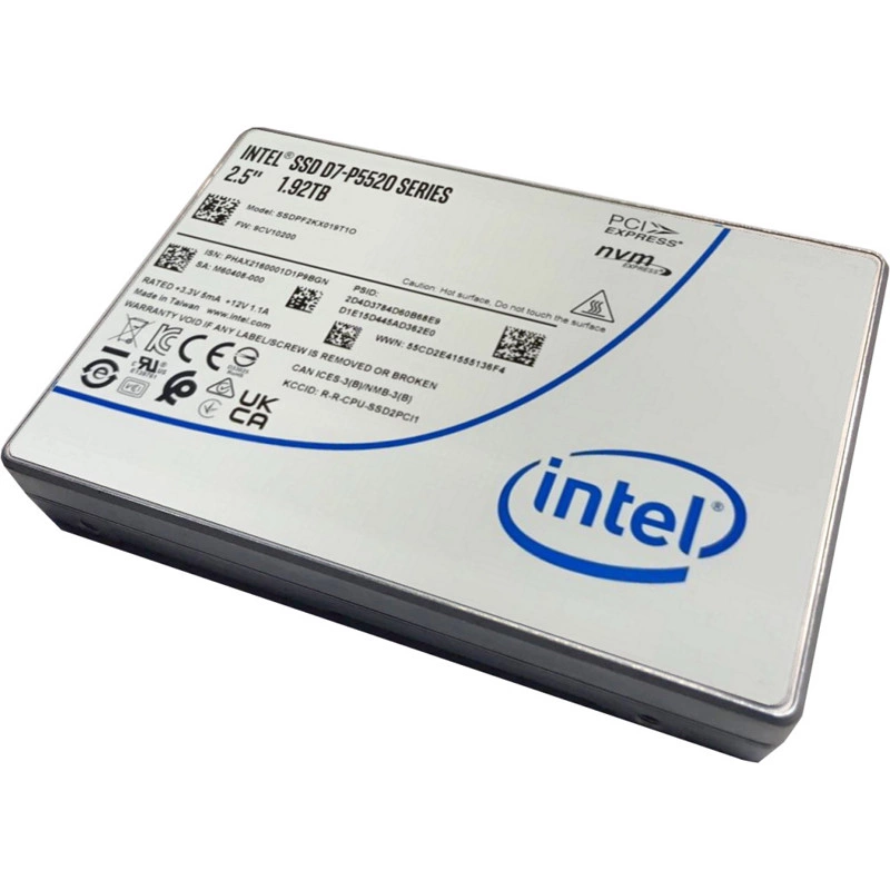 Intel SOLIDIGM SSD SSDPF2KX076T1N1 D7-P5520 7.68TB 2.5 PCIE4.0X4