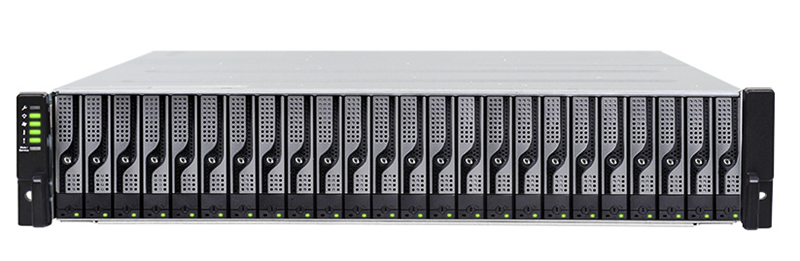 СХД Infortrend (DS1024G20B00B-8U32) EonStor DS 1000 Gen2 2U/24bay,Single controller subsystem1x12Gb SAS,4x1G iSCSI ports+1x host board slot,1x2GB,2x(PSU+FAN Module),24xdrive trays,1xRackmount (ESDS 1024G2B-B)