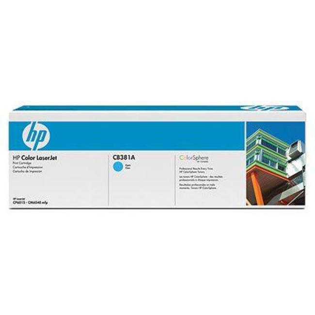 Тонер Картридж HP CLJ CM6030, CM6040 голубой (CB381A)