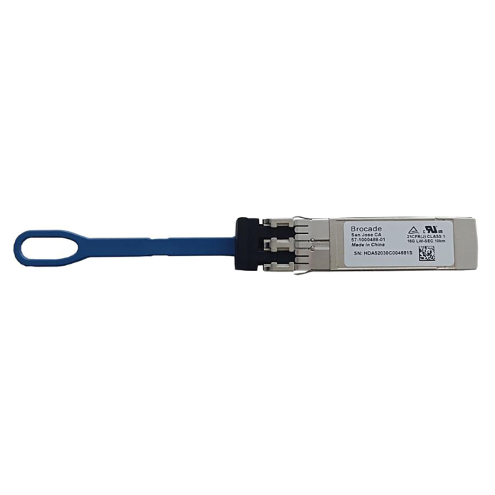 Интерфейсный модуль Brocade 57-1000488-01 Brocade 16G FC SFP+ LWL 10 km, 1 pack, XBR-000498