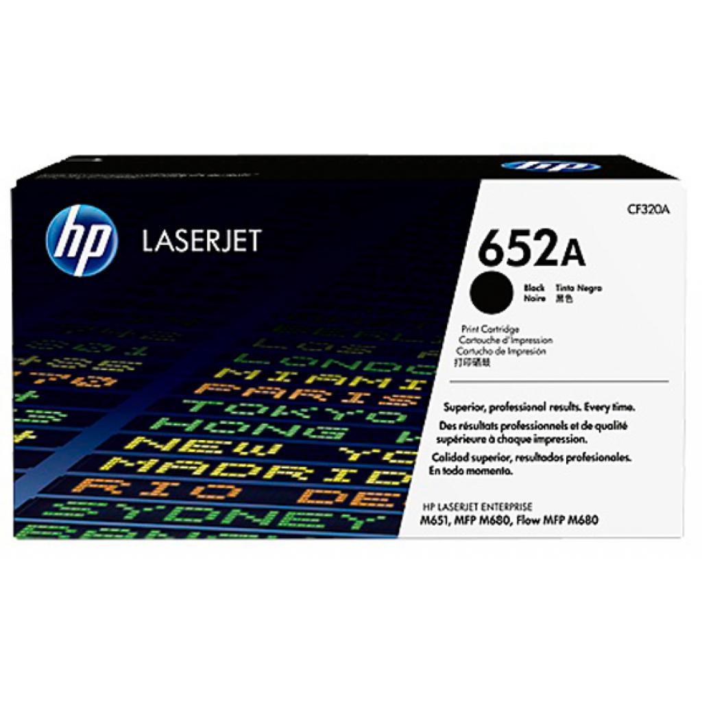 Тонер Картридж Hewlett-Packard HP CLJ M651dn чёрный (CF320A)