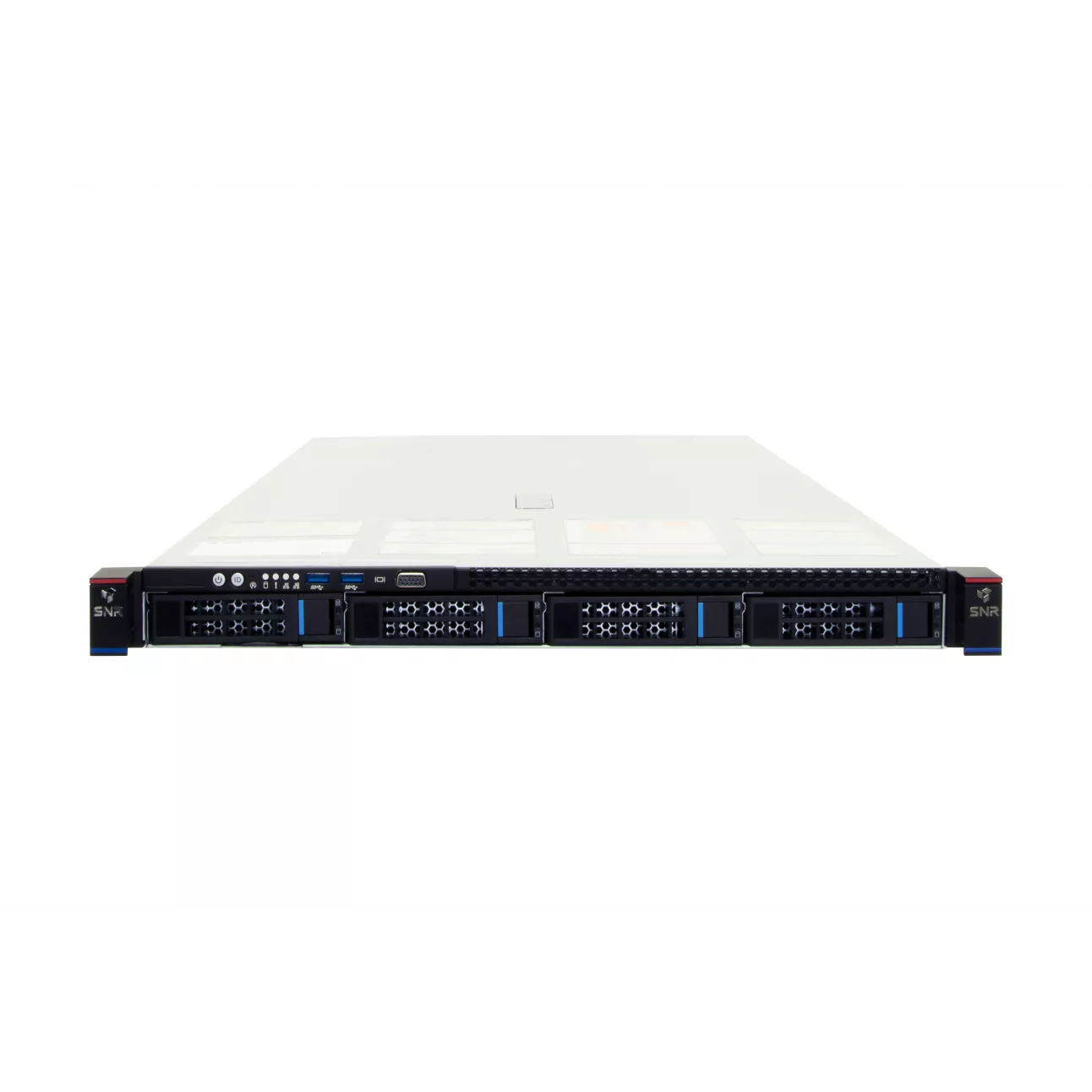 Серверная платформа SNR-SR1204RS Rack 1U,2xXeon 1-2st Gen TDP 165W(LGA3647),24xDDR4/2666MHz(upto 3TB),4xHDD LFF/SFF SATA,noRAID,upto2xM.2,1xPCIx16 riser,2x550W