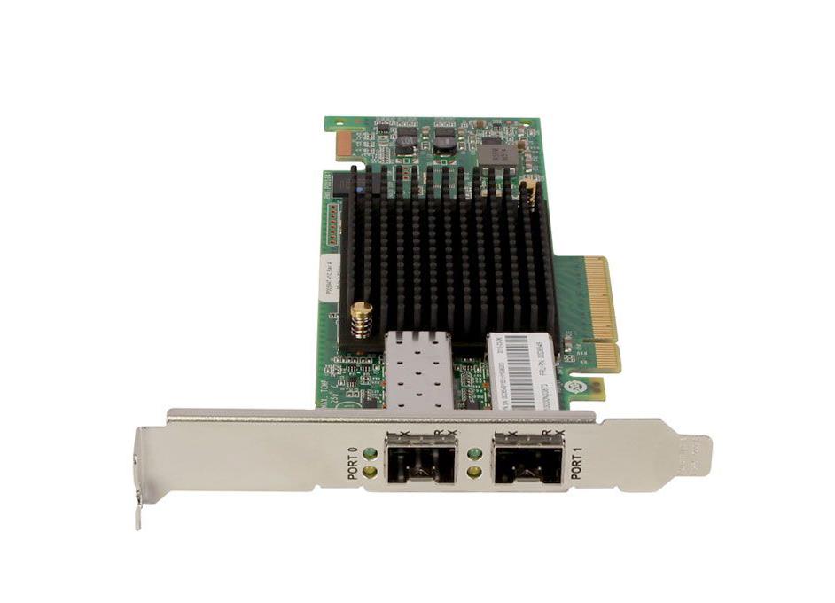 Сетевой адаптер главной шины Dell двухпортовый, Emulex LPe31002-M6-D, Fibre Channel 16 Гбит