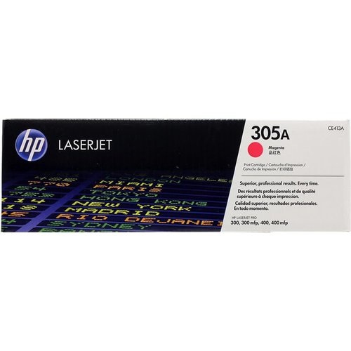 Тонер Картридж Hewlett-Packard HP LJP 300, 400 пурпурный (CE413A)