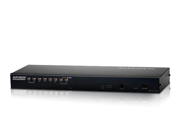 Переключатель ATEN 1-Local/Remote Share Access 8-Port Multi-Interface Cat 5 KVM over IP Switch