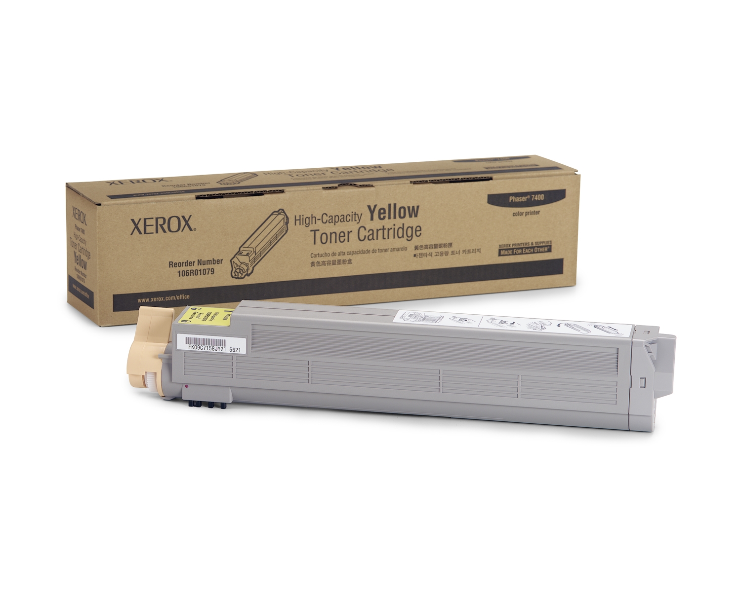 Тонер Картридж Xerox Xerox Ph 7400 желтый (106R01079)