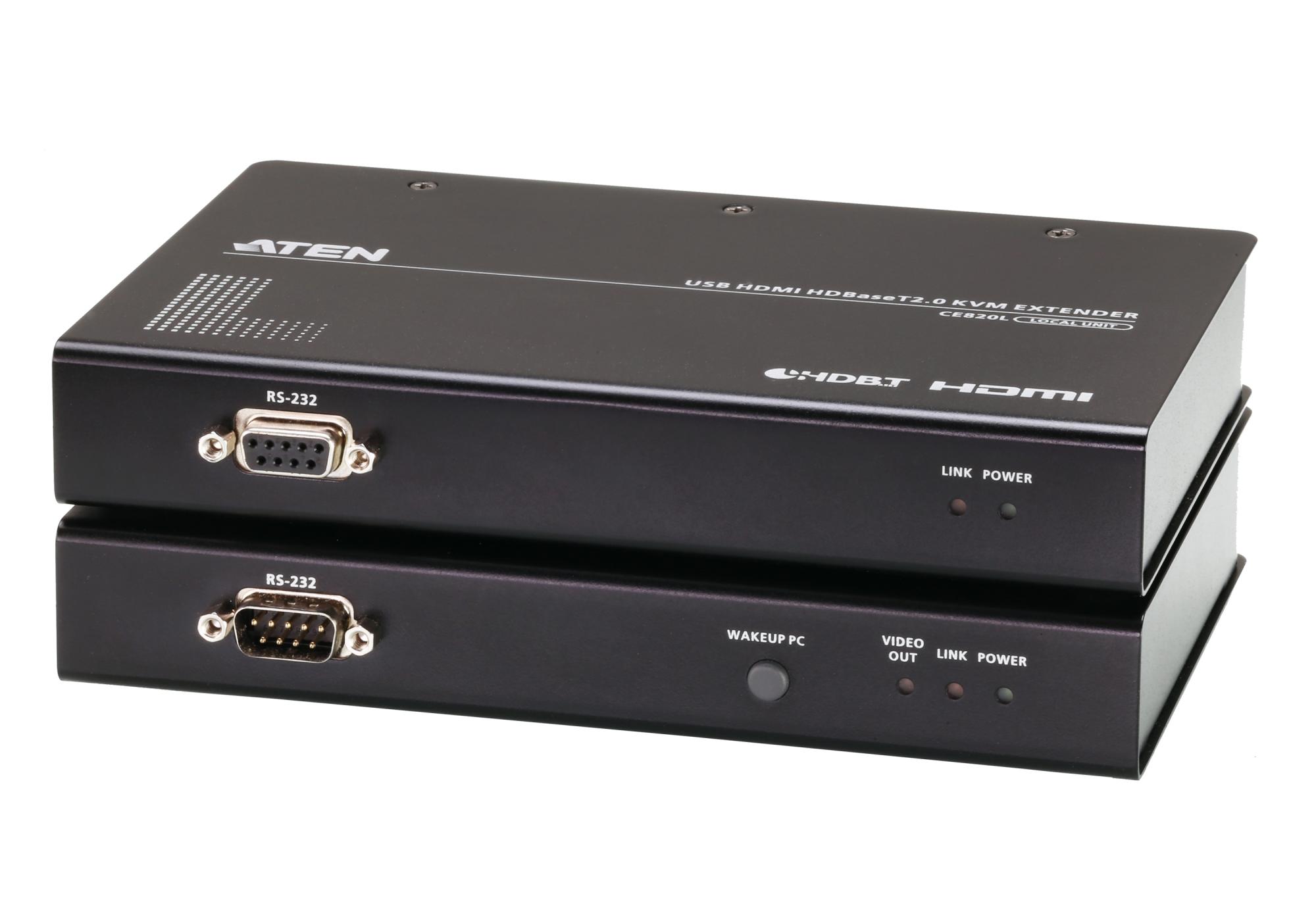 Удлинитель ATEN USB HDMI HDBaseT2.0 KVM Extender (4K@100м)