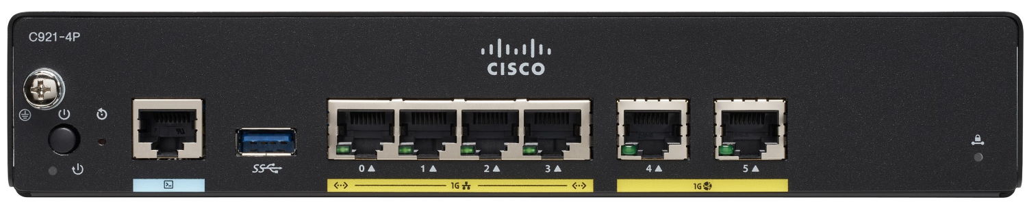 Маршрутизатор Cisco C921-4P