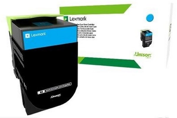 Тонер Картридж Lexmark CX310, 410, 510 голубой (80C8HCE)