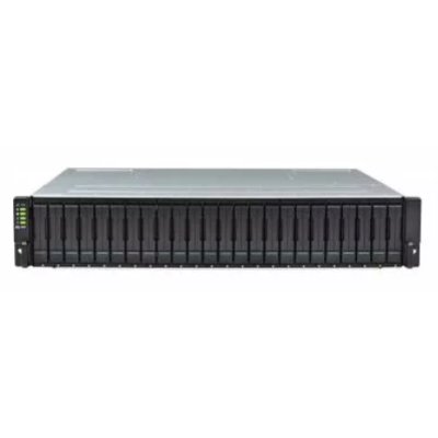 СХД Infortrend EonStor GS2024R0CBF0D-8U32 (24x2.5, 2U, Dual Redundant Controller incl: 4x4GB, 8x1Gb iSCSI RJ-45 ports, 4 FREE host board slots, 2x12Gb SAS ext ports, 2x (SuperCap+Flash/PSU 460W+FAN Module), Rackmount Kit)