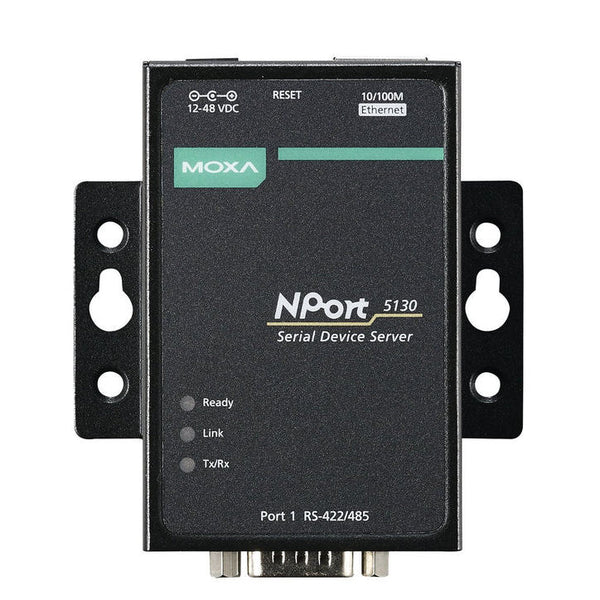 MOXA NPort 5130 1 port RS-422/485, Power Adapter, DB9