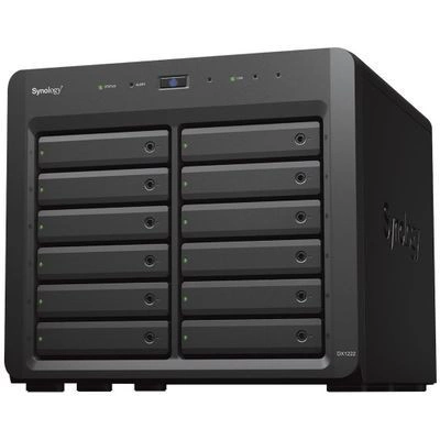 Модуль расширения СХД Synology для DS3622xs+,DS2422+/upto 12hot plug HDDs SATA(3,5' or 2,5')/1xPS incl Infiniband Cbl''