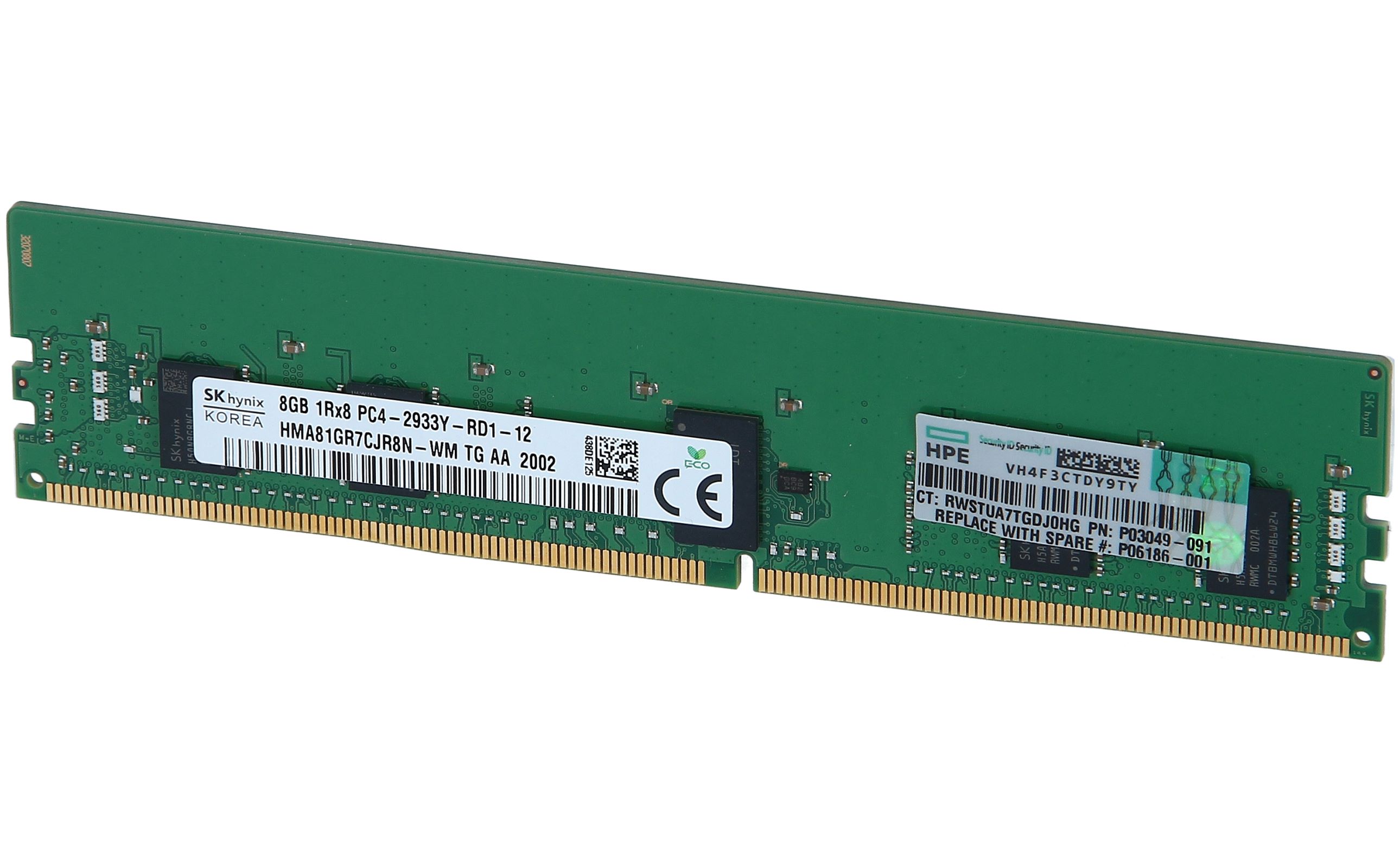 Оперативная память HPE (1x8Gb) DDR4-2933MHz P00918-B21