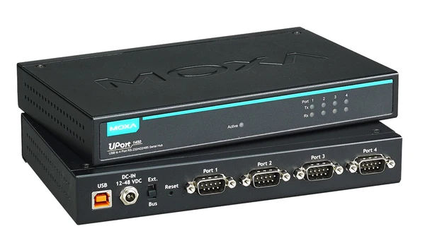 MOXA Конвертер UPort 1410 4-port RS-232 USB-to-serial converter