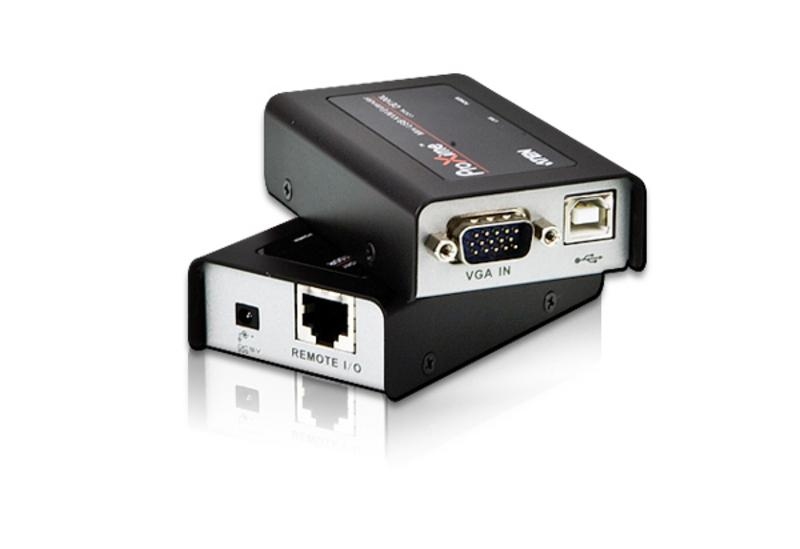 KVM-удлинитель ATEN EXT CAT5 100M USB/VGA CE100-A7-G