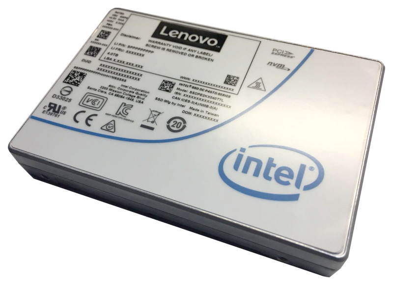 Накопитель Lenovo ThinkSystem U.2 Intel P4500 4.0TB Entry NVMe PCIe3.0 x4 Hot Swap SSD