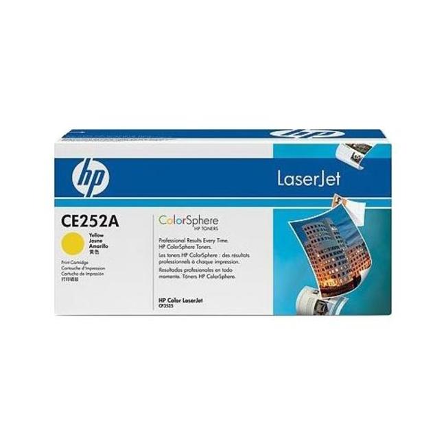 Тонер Картридж HP CM3530, CP3525 желтый (CE252A)