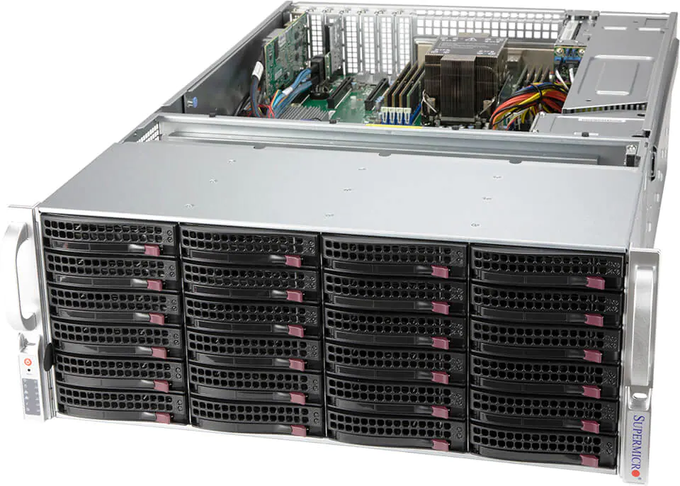 Серверная платформа Серверная платформа Supermicro SuperStorage 4U Server 540P-E1CTR36L noCPU(2)3rd Gen Xeon Scalable