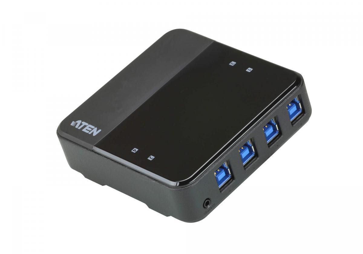 Переключатель периферийных устройств ATEN 4x4 USB 3.1 Gen1 Peripheral Sharing Switch