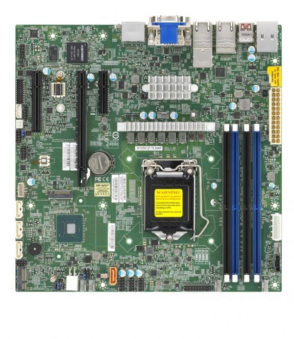 Материнская плата Supermicro (MBD-X12SCZ-TLN4F-O)