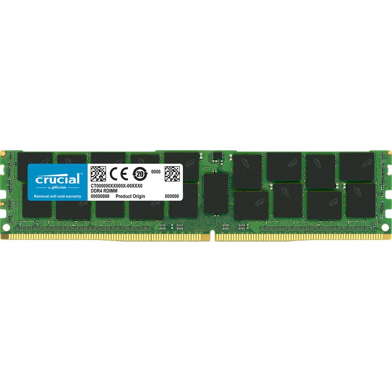 Оперативная память Crucial (1x64Gb) DDR4 RDIMM 2666MHz CT64G4YFQ426S