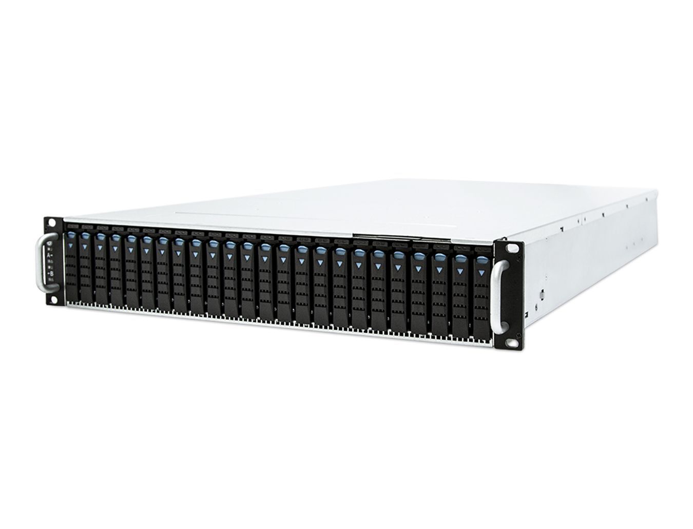 Серверная платформа AIC Storage Server 2-NODE 2U noCPU(2)2nd Gen Xeon Scalable/TDP 165W/ no DIMM(16) per node/ 24x2,5''+ 2x2,5''(per node)/ 2x10GB SFP+/ 2x1GbE/ 3 x8 slots(FHHL)/2x1300W