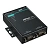 MOXA NPort 5250A w/o ADP 2-port device server, 10/100M ethernet, RS-232/422/485 DB9 male, 0.5KV serial surge, 12~48 VDC, 0~60°C, w/o adapter